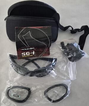 New Wiley X SG-1 Tactical Goggles Interchangeable Two Lens System
